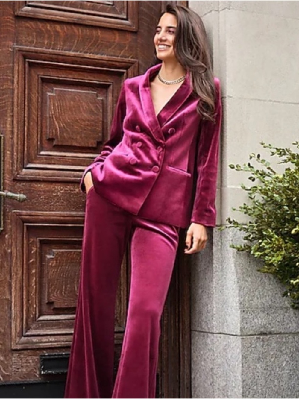 Express Velvet Blazer - Size Small